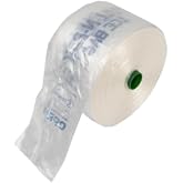 Crown Poly Inc Ice Bags, Dispensing System, Training Room Pak, 15" x 20", 650 Bags per Roll