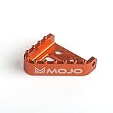 Mojo MOJO-KTM-SP Anodized Orange Rear CNC Billet Brake Step Plate