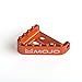 Mojo MOJO-KTM-SP Anodized Orange Rear CNC Billet Brake Step Plate