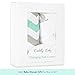 Cuddly Cubs Changing Pad Covers – 2 Pack – Snuggly Soft Plush Cotton Changing Table Covers for Boy, Girl – Fits Perfectly on Summer Infant and Other 16 x 32 Baby Changing Table Pads – Green and Grey