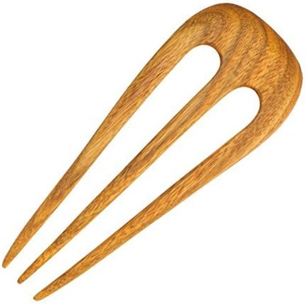 Baerreis Hair Fork, Dew Drop, Canary Wood 5" FP
