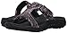 Skechers Women's Reggae Python Dress Sandal, Black Python, 8 M US