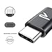 RAMPOW Micro USB to USB C Adapters [2-Pack, 5V/2.4A] - USB Type C Adapter - USB C Male to Micro USB Female Converter for MacBook Pro/Air, Samsung Galaxy S8/S9/S10/S20, LG, Moto - Space Gray