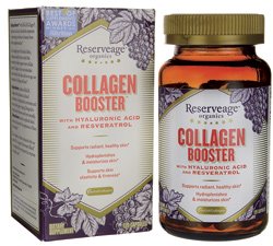 Reserveage Nutrition - Collagen Booster with Resveratrol, Helps Support Radiant and Healthy Skin, 120 veg capsules