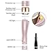 Fullife Facial Hair Removal for Women, Waterproof Women's Fine Hair Remover Painless Peach Fuzz Trimmer Shaver with Built-in LED Light for Chin Hair Upper Lip Moustach