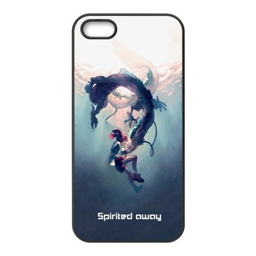 Fashion Spirited Away Anime Protective iPhone 5 5S Hard Rubber Silicone Case Cover