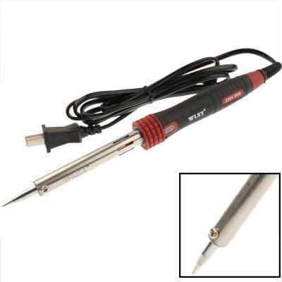 High quality 220V 80W Comfortable Rubber Handle Welding Manual Electric Iron Tool Easy for use.