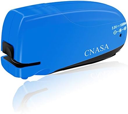 Electric Stapler, AC USB Cable Electric Mini Stapler Dual Use with Staple Remover, 24/6, 26/6 Strips