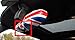 iJDMTOY Black Union Jack UK Flag Rear View Mirror Cover For 2007-2014 MINI Cooper R55 R56 R57 etc (For Standard Mirror w/o Auto Dim nor Garage Opener)