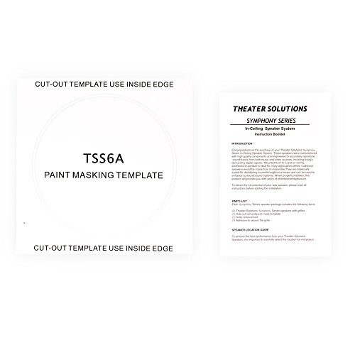 Theater-Solutions-TSS6A-Home-Theater-Deluxe-in-Ceiling-65-Angled-Speaker