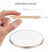 Qi Wireless Charger-XIAOWU Wireless Charging Pad for iPhone 8/ iphone 8 plus / iphone X - Fast Wireless Charger Galaxy S8/ S8 Plus/ S7 / S6 / Note 8 / Note 5 (Gold)
