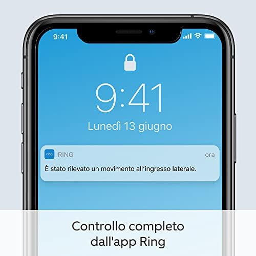 videocamera Plus con faretti plug-in (Spotlight Cam Plus) | Telecamera di sorveglianza HD wifi per esterno con audio bidirezionale, fai-da-te | Ring Home: 30 gg. prova gratuita | 2 telecamere