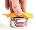 Comtim Pet Food Can Cover Silicone Can Lids for Dog and Cat Food(Universal Size,One fit 3 Standard Size Food Cans),Multi-Colored