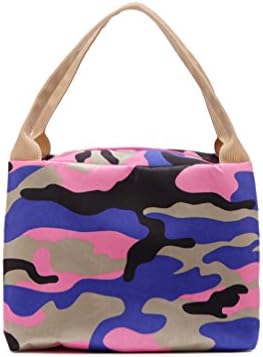 Airstomi Newest Fashion Lunch Bag Bule Camouflage Design Resable Lunch Bag