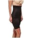 Miraclesuit Women's Shapewear Hi-Waist Thigh Slimmer, Black, L