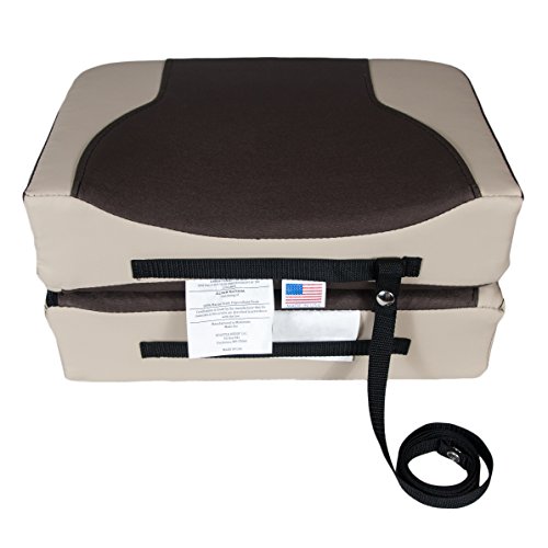Bolster Buddy Quality Boat Seat Cushion (Mocha) (Large) MasterBasser