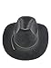 Black Cowgirl / Cowboy Hat for 18