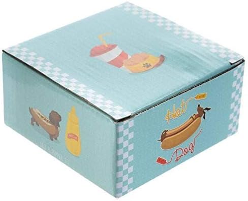 Puckator Sausage Dog and Mustard Salt and Pepper Set, Multicoloured, Height 6-9.5cm Width 5-9cm Depth3.5-5cm - Image 5