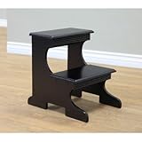 Frenchi Home Furnishing Step Stool, Black