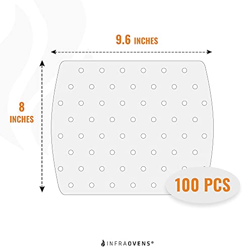 Air Fryer Parchment Paper For Ninja Foodi Grill 5in1 AG301, 4qt Ninja