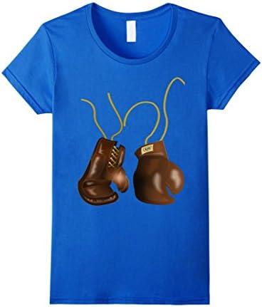 Women's Boxing Gloves t-shirt - Sport - MMA - Pugilist - Fighter Small Royal Blue