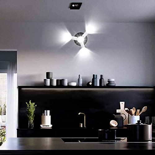 Toplimit 3 in 1 Standard Light Bulb Lamp Socket Adapter Splitter E26 and E27 Heat-resistant PBT Photography Household Bulb Socket Light Socket Splitter