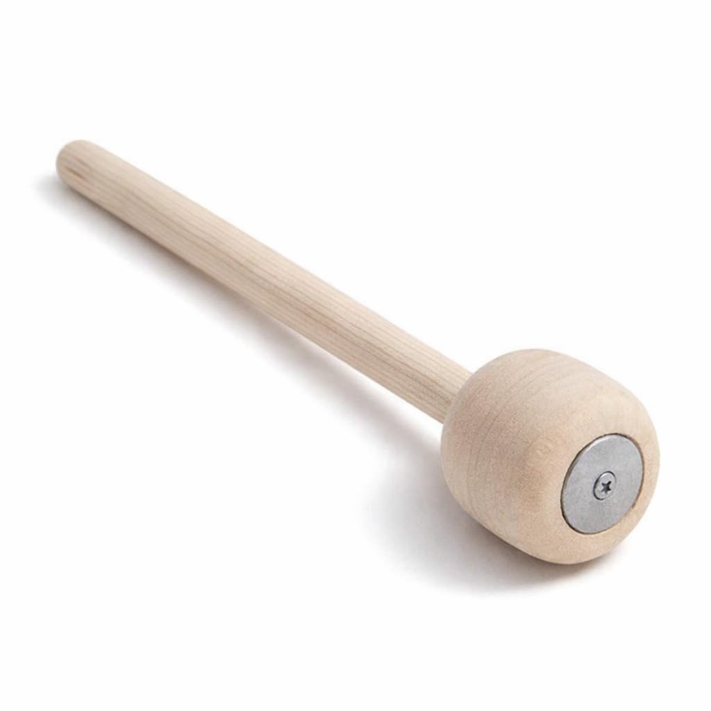 Drum Mallet, Bass Drum Mallet Stick with Wool Felt Head, Percussion Band Accessory, Percussion Instrument Accessories for Musicians, Bands, and Stage Performances
