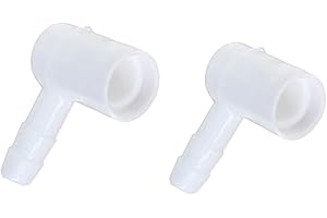 Feather butterfly Replace 640363 Tecumseh Carburetor Gas Line Inlet Plastic Elbow Fitting Fits The Following Carburetors - 64