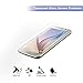 Galaxy S6 Screen Protector, Poweradd Samsung Galaxy S6 Premium Tempered Glass Screen Protector Film 0.33mm, Bubble Free, 9H Hardness (NOT S6 Edge) - Retail Packaging