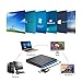 External Optical Drive, CD Drive with USB 3.0 & Type-C for VCD/DVD/CD -ROM/ -R/ +R /-RW Burner/Reader/Writer, Compatible for Windows/Linux/MAC OS