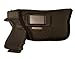 IWB Gun Holster by Houston - ECO Leather Concealment Inside The Waistband with Metal Clip FITS Most MIDSIZES & Compact 9/40/45 with Laser