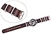 Ritche Genuine Leather NATO Strap 18mm 20mm 24mm Replacement Watch Band