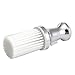 CCbeauty Neck Duster with Powder Salon Barber Professional Neck Hair Brush Haircut Clearning Brush Sweeping Hair Tool,Silver