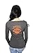 Harley-Davidson Womens Skins and Grins Flaming Skull With Rhinestones Long Sleeve (Large)