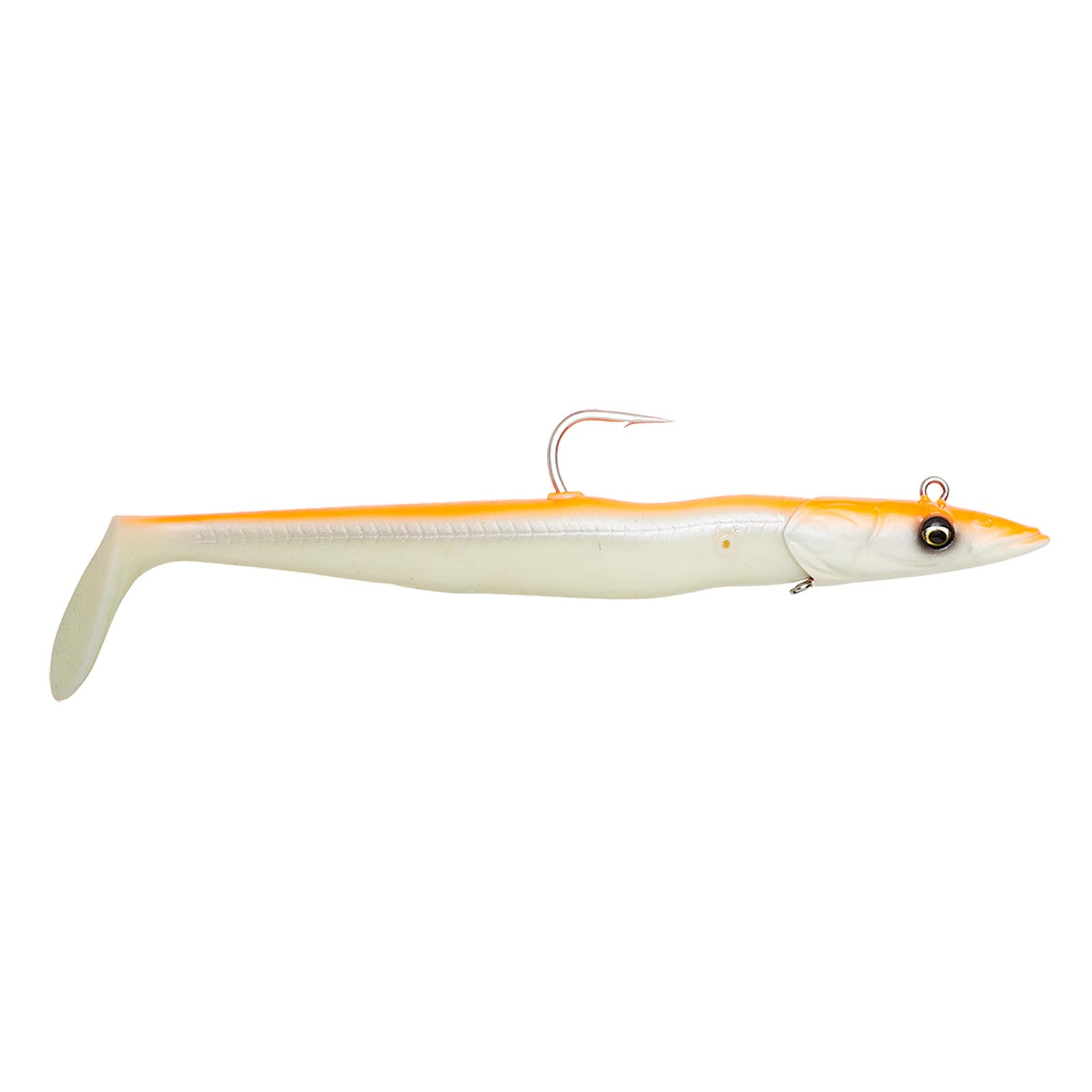 Savage Gear Sandeel V2 Big Game Fishing Hook (Orange Glow-23.5cm-175g)