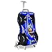 Fenza Racing Trolley - Childrens Carry-on Hand Luggage Racing Car Design (Blue)