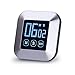 Digital Kitchen Timer Magnetic,Touchscreen Cooking Timer with Loud Alarm,Count Down and Up,Large LCD Screen