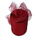 XiangGuanQianYing Wine Tulle Roll Spool 6 Inch x 100 Yards for Tulle Decoration