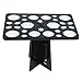 ESARORA Makeup Brush Dryer Rack, 28 Holes Makeup Brush Air Drying Organizer Folding Collapsible Air Drying Tower Brush Dryer (STYLE 1)