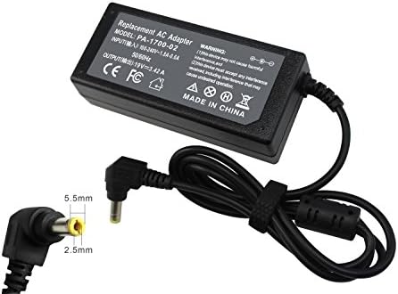 Easy&amp;Fine asus charger Replaceent for X551 X551MA X551MA-RCLN03 X552LAV X555L X555LA X555LB X555LB-NS51 X555U X555UB d550ca q501la q501la-bbi5t03, 1 Year Warranty!