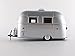 Greenlight 18224 Airstream Bambi 16' Camper Trailer Silver for 1/24 Scale Model Cars and Trucks 1/24 Diecast Model