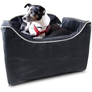 Snoozer Small Luxury Lookout Car Seat, Black and Herringbone