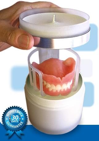 Denture Vault Bath Looks Like a Candle