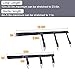 2Pcs Shirt Stays for Men & Women, Adjustable Elastic Garter Belts with Non-slip Locking Clamps for Suit, Dress or Uniform for Military or Police