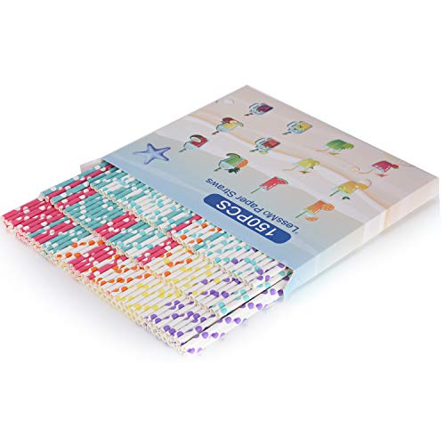LessMo 150 PCS Papiertrinkhalme, Biologisch Abbaubare Recycelbare Trinkhalme, Plastikfrei, Umweltfreundlich - Ideal für… – Bild 7