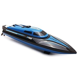 TOYEN Remote Control Boat for Lakes, Pools and Outdoor Adventure 4CH High Speed Electric RC Boat
