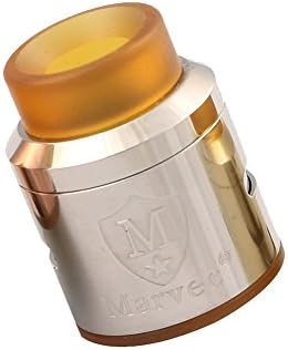 H&W Dark Knight RDA Atomizer DIY Drip Tip Tank Metal No Nicotine