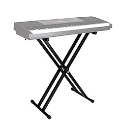 RockJam Adjustable Keyboard Stand with Locking