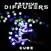 10-pack Cube Diffusers for LED Lightshows eDot / eLite Microlight - Official EmazingLights