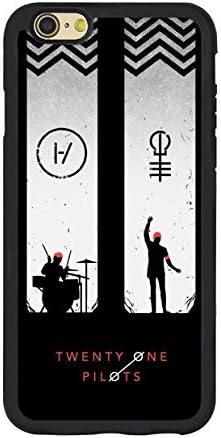 Iphone plus case,twenty one pilots gifts Personalized Protective Black TPU Case Cover for iPhone 6&amp;6s Plus case